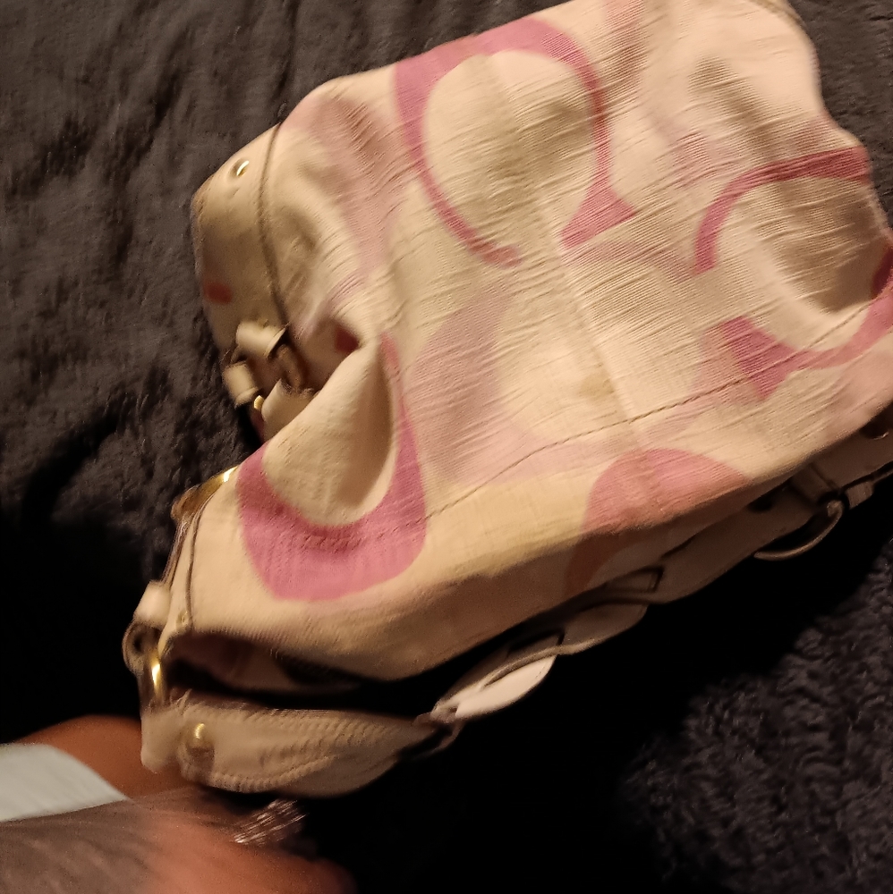Coach pink purse